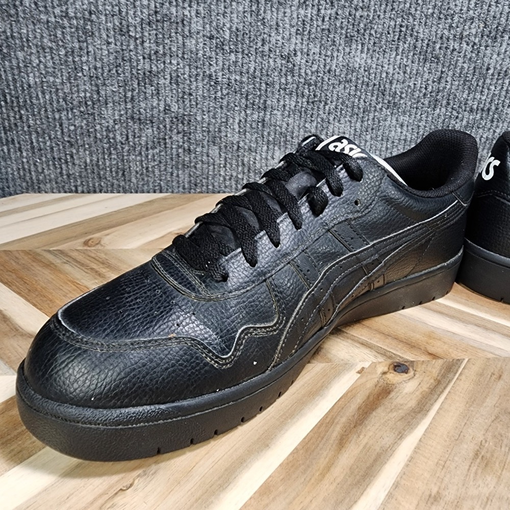 ASICS Japan S Black Triple Black 1191A163-001 Retro Court Shoes Men's Size 12 - Picture 4 of 12